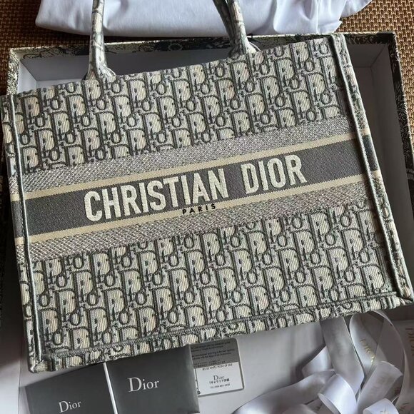 Medium Size Christian Dior Book Tote - Picture 1 of 9